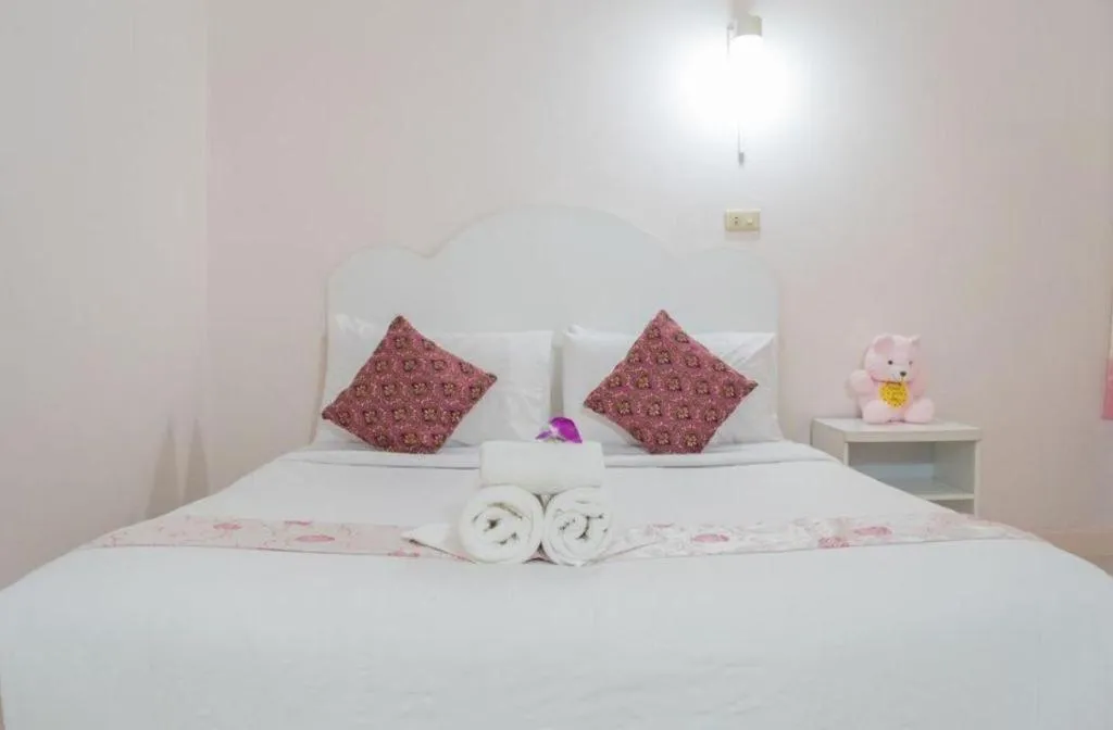 Bed in Wiangphumin Hotel