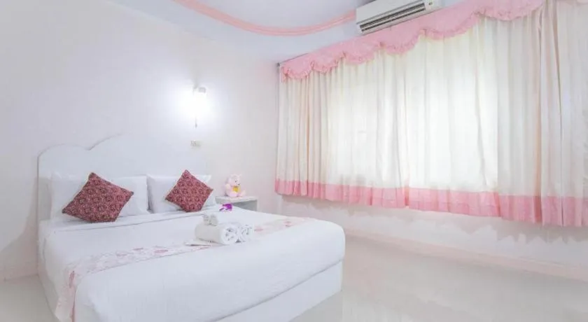 Bed in Wiangphumin Hotel