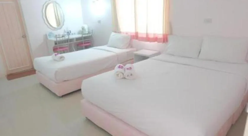 Bed in Wiangphumin Hotel
