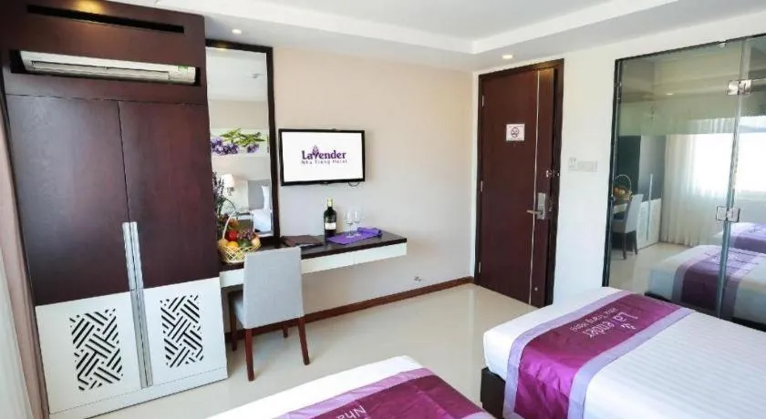 Bed in Lavender Nha Trang Hotel