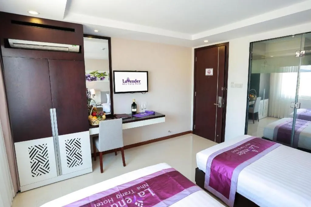 Bed in Lavender Nha Trang Hotel