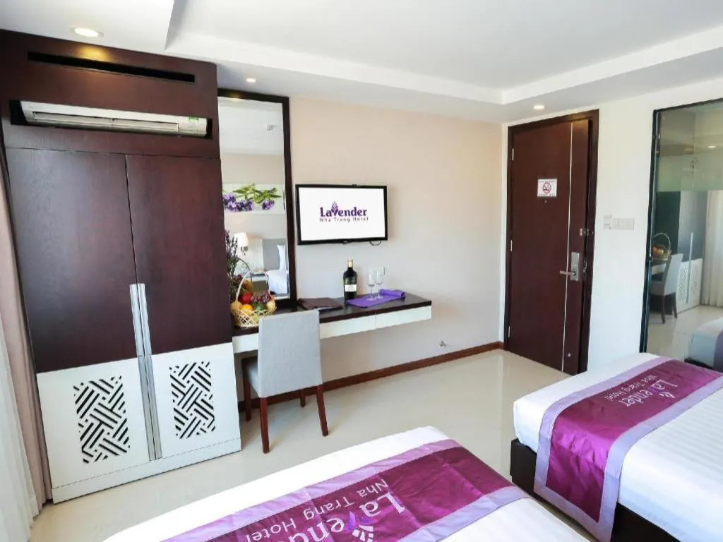 Bed in Lavender Nha Trang Hotel