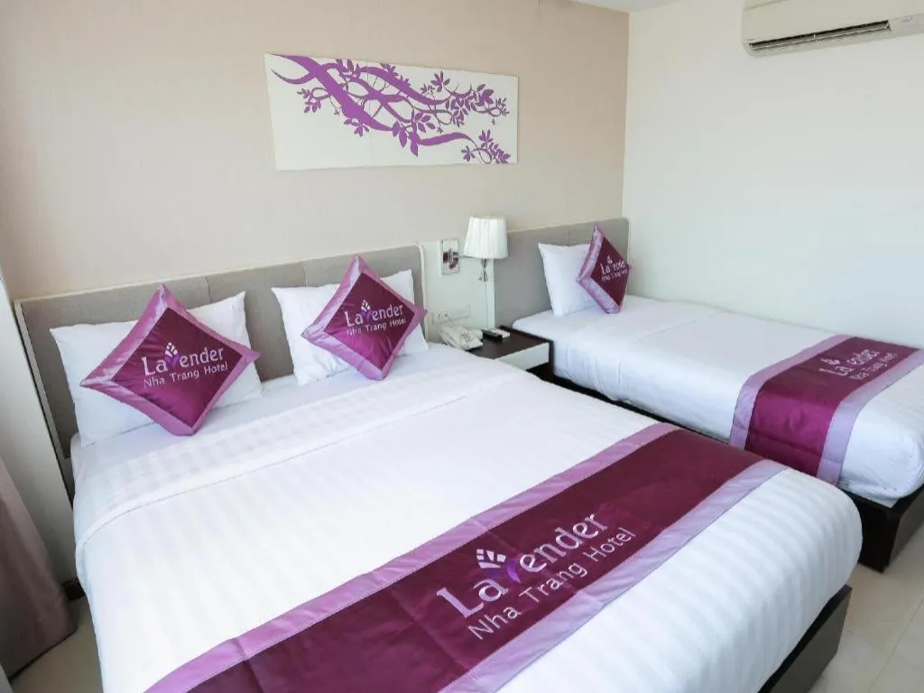 Bed in Lavender Nha Trang Hotel