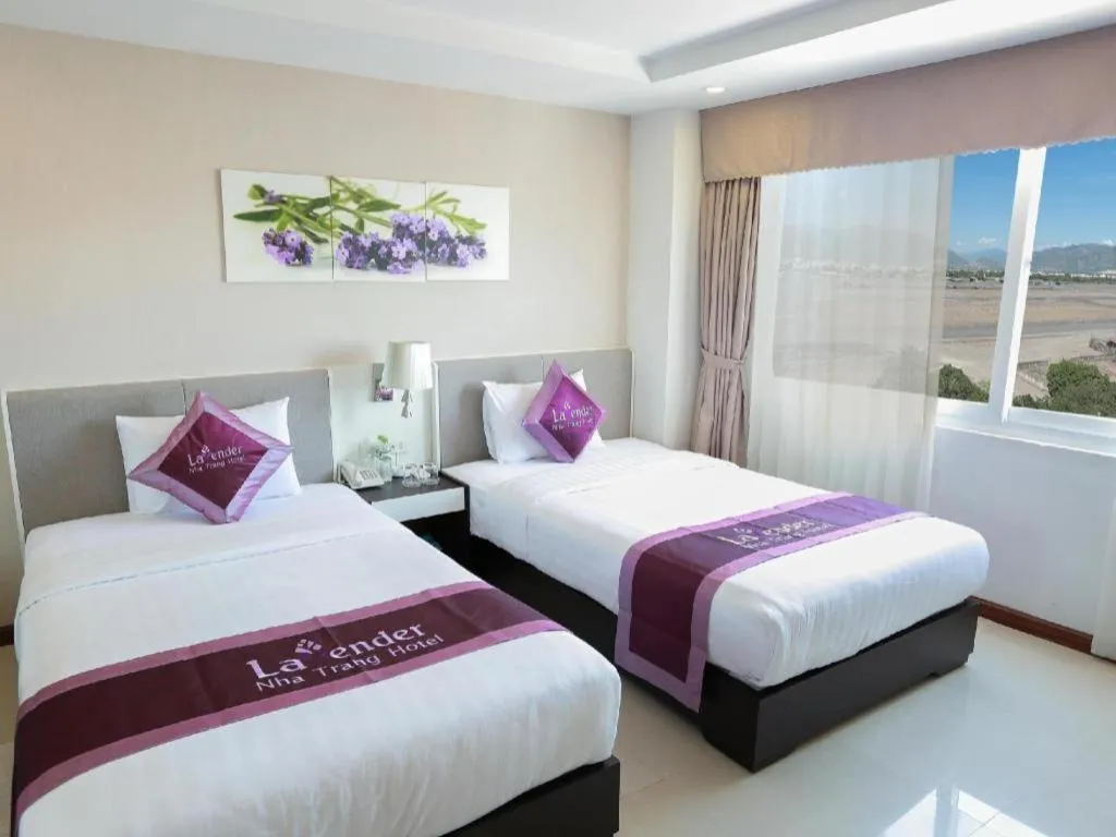 Bed in Lavender Nha Trang Hotel