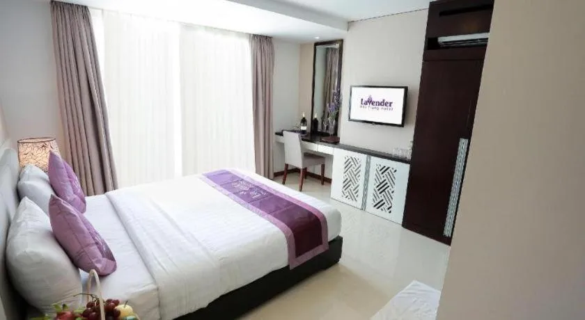 Bed in Lavender Nha Trang Hotel