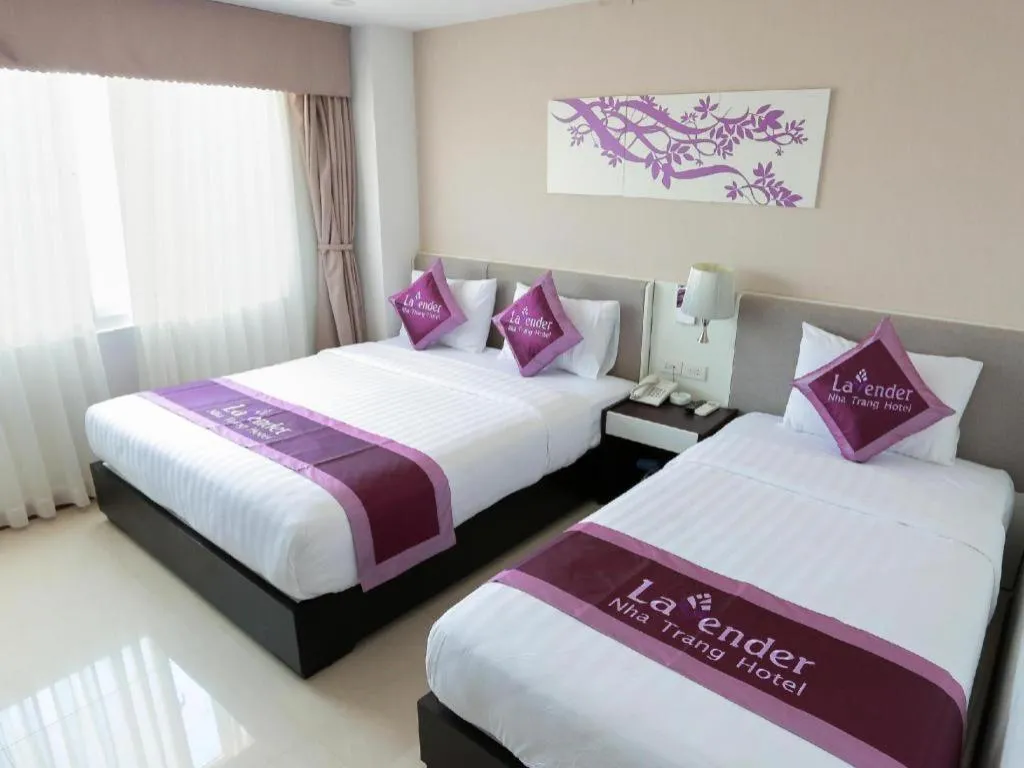 Bed in Lavender Nha Trang Hotel