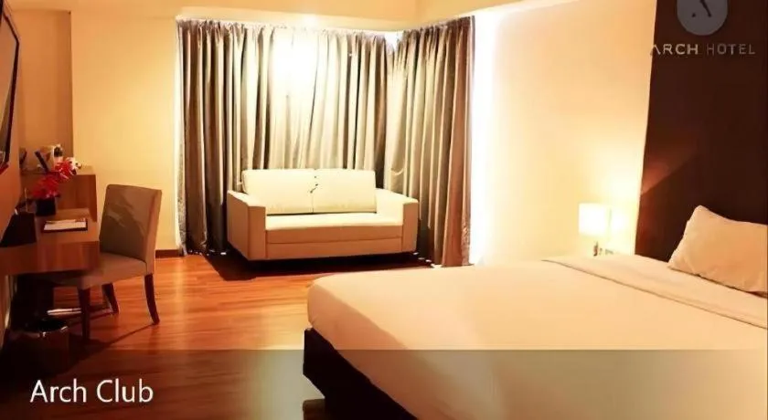 Bed in Arch Hotel Bogor