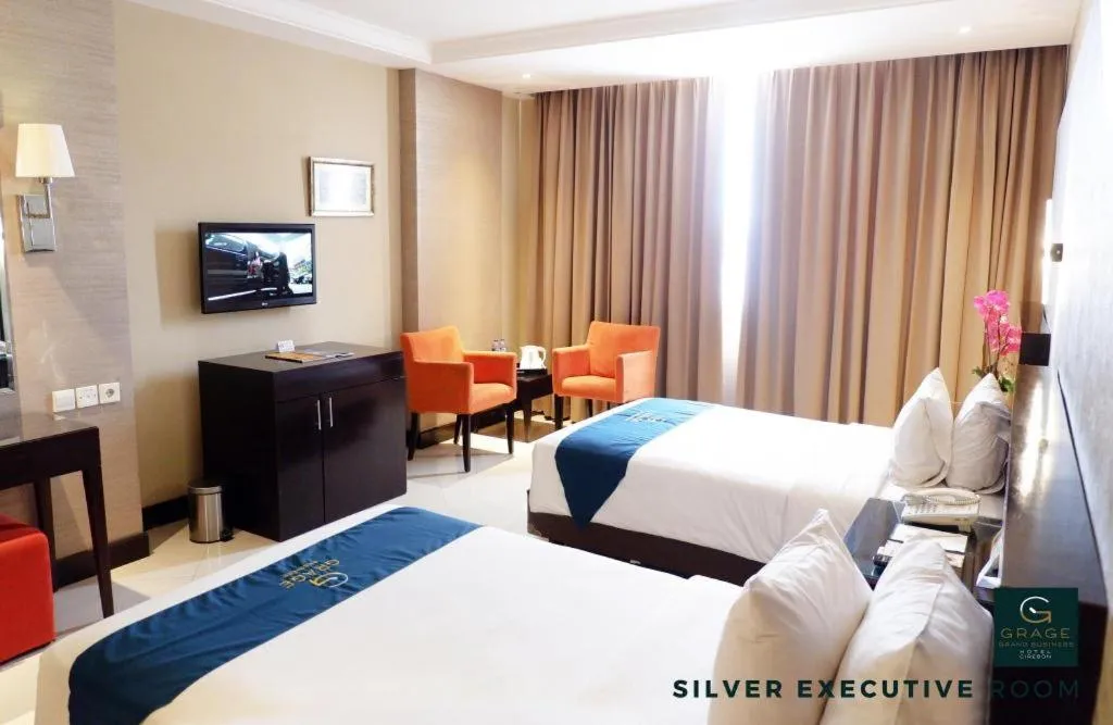 Bed in Grage Hotel Cirebon