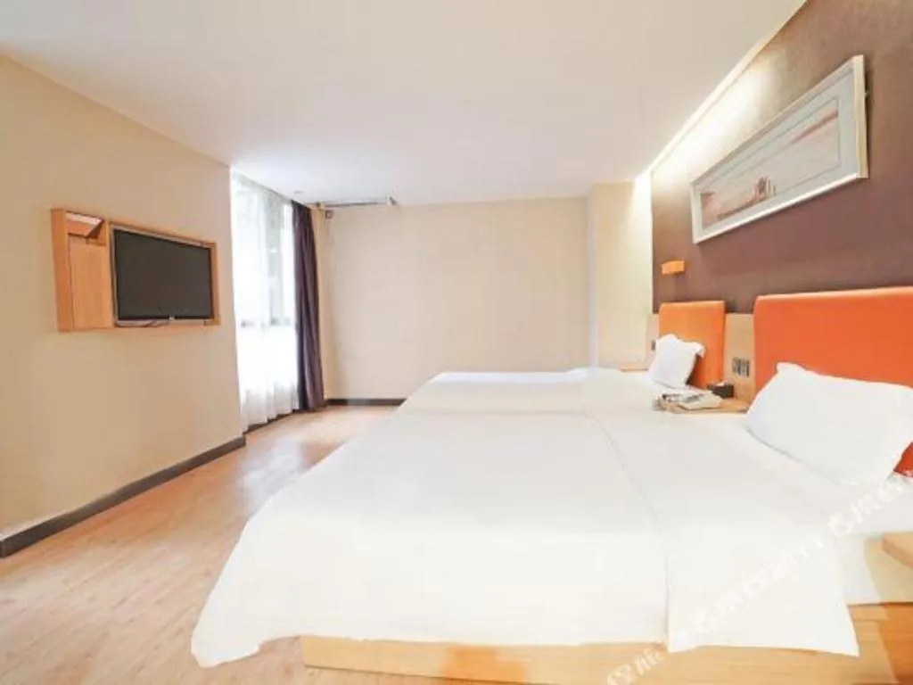Bed in 7 Days Inn Guangzhou Shimao Center Jianshe Road
