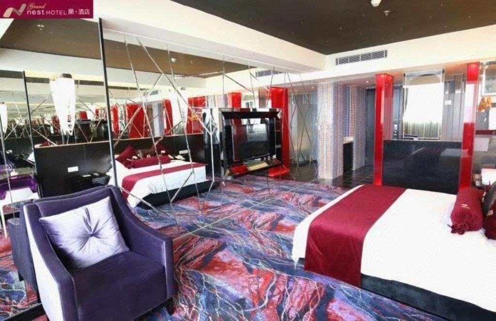 Bed in Grand Nest Hotel (Tang Jia Wan Beach)