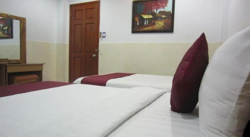 Bed in Thien Hoa Hotel