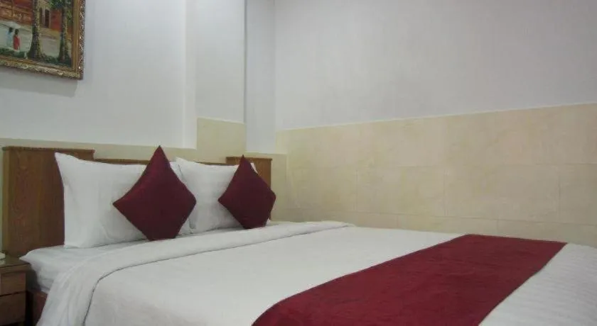 Bed in Thien Hoa Hotel