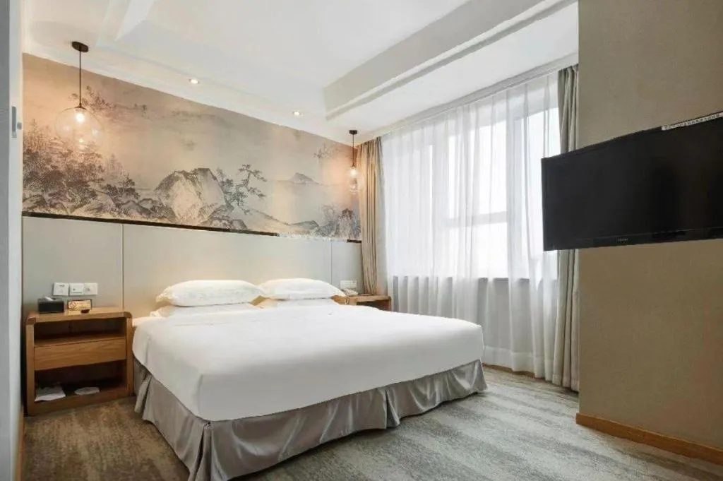 Bed in Chongqing Tianyou Hotel