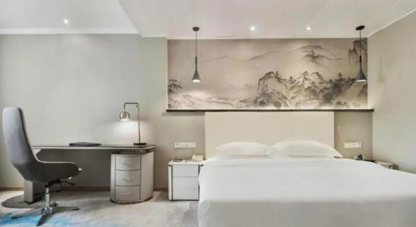 Bed in Chongqing Tianyou Hotel