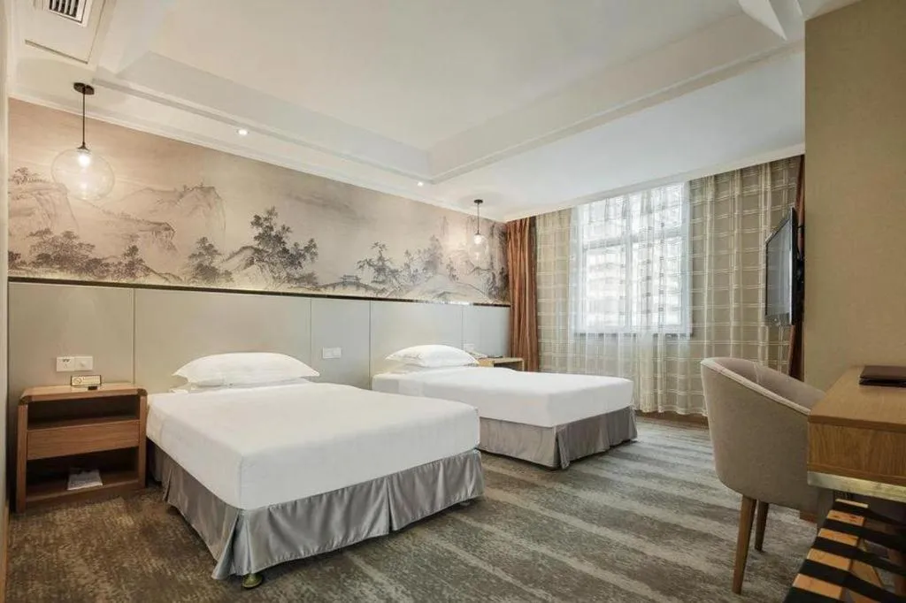 Bed in Chongqing Tianyou Hotel