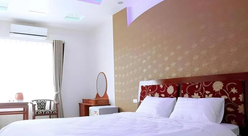 Bed in Ngoc Bach Hotel