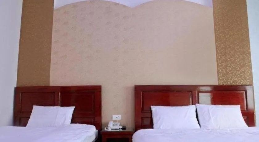 Bed in Ngoc Bach Hotel