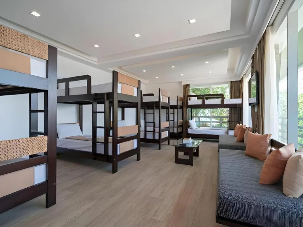 Bed in Anilao Awari Bay Resort