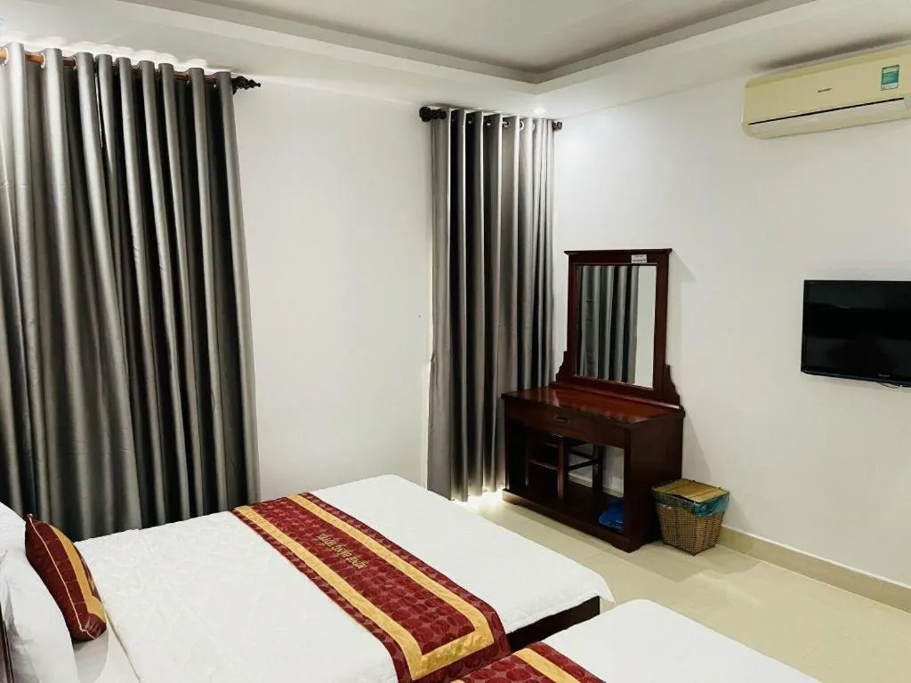 Bed in Minh Dang Hotel