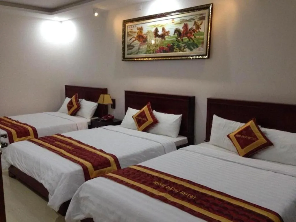 Bed in Minh Dang Hotel
