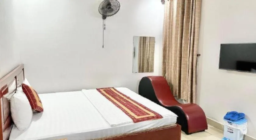 Bed in Minh Dang Hotel