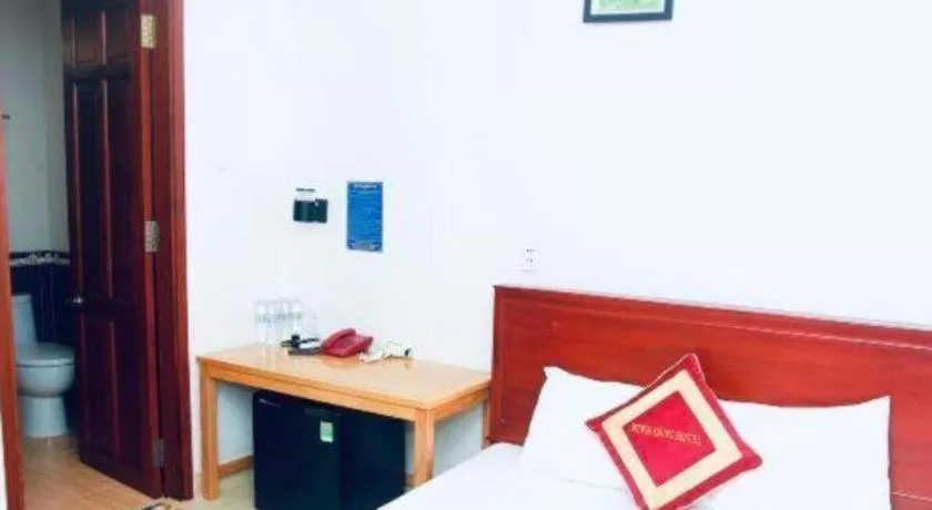 Bed in Minh Dang Hotel