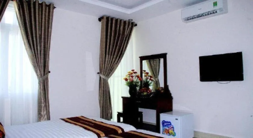 Bed in Minh Dang Hotel