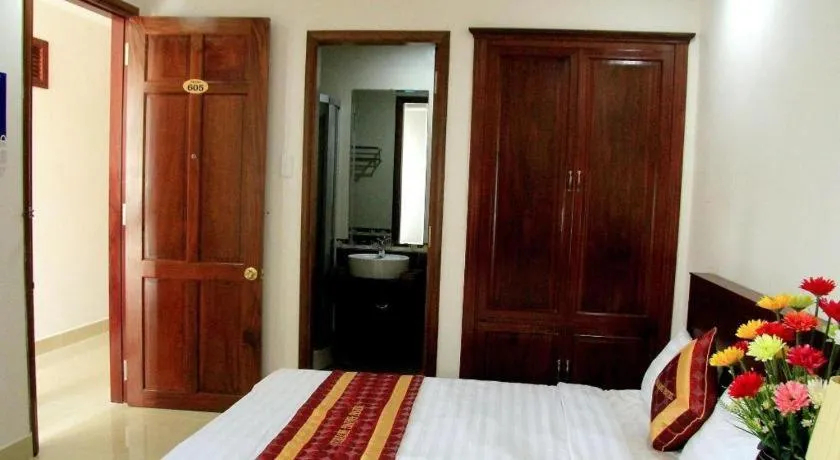 Bed in Minh Dang Hotel