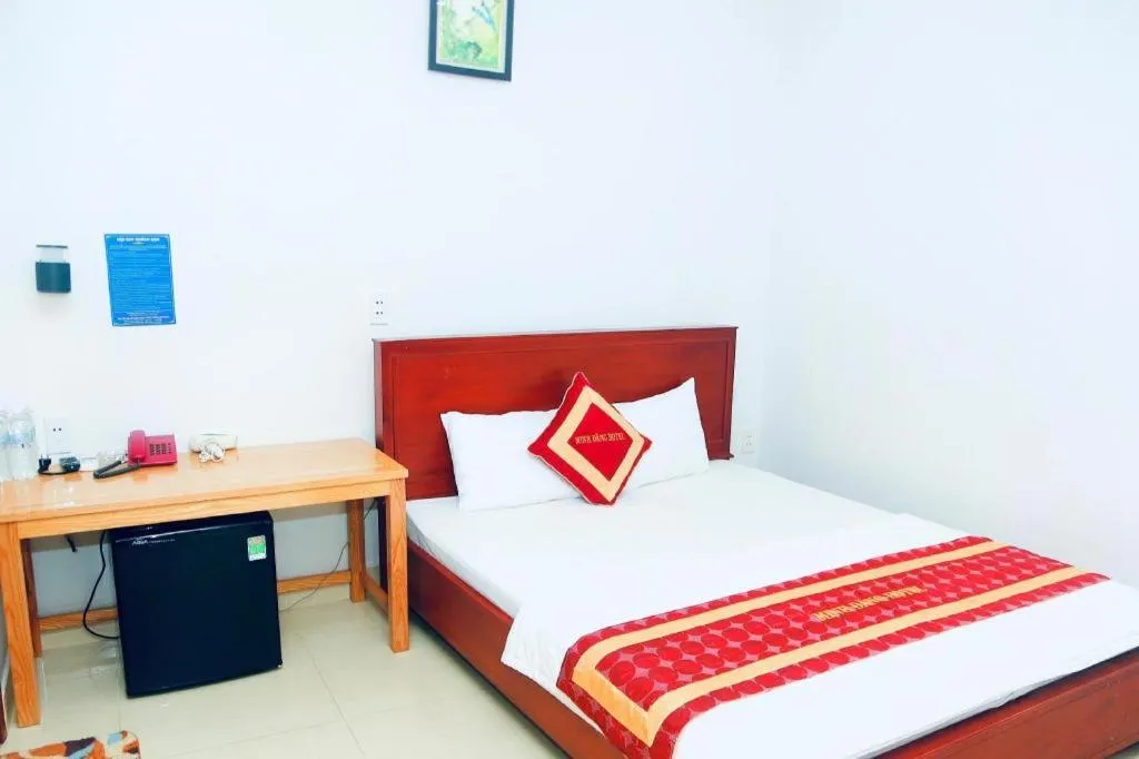 Bed in Minh Dang Hotel