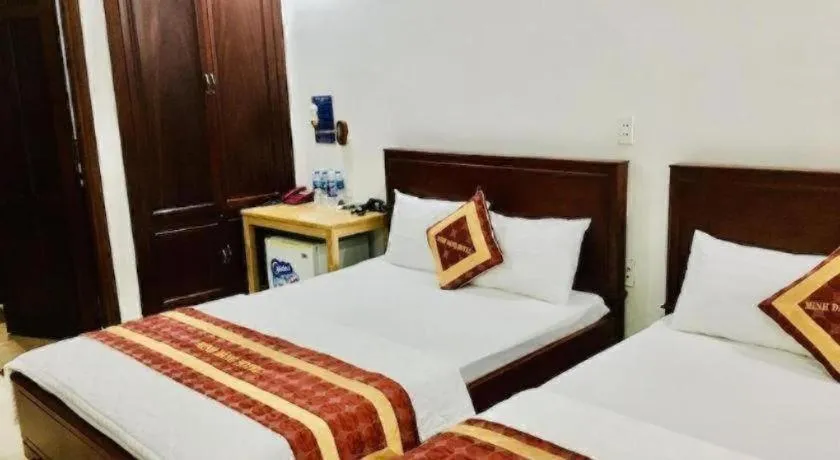 Bed in Minh Dang Hotel