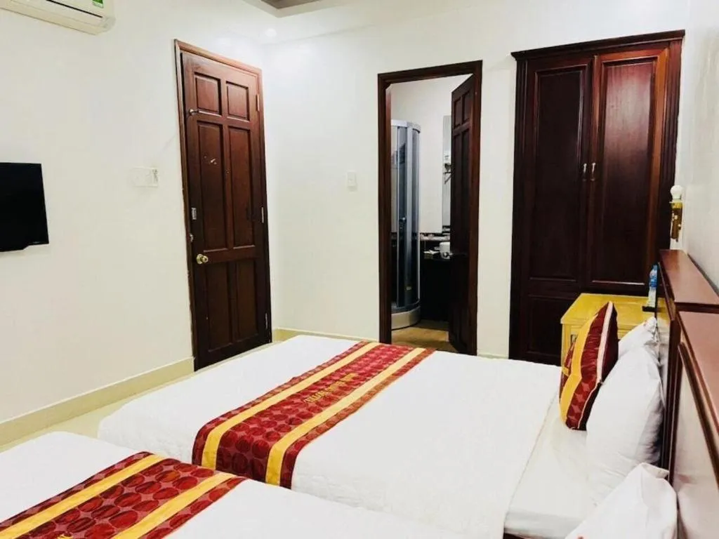 Bed in Minh Dang Hotel