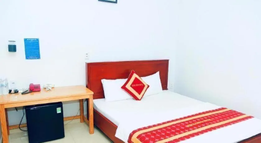 Bed in Minh Dang Hotel