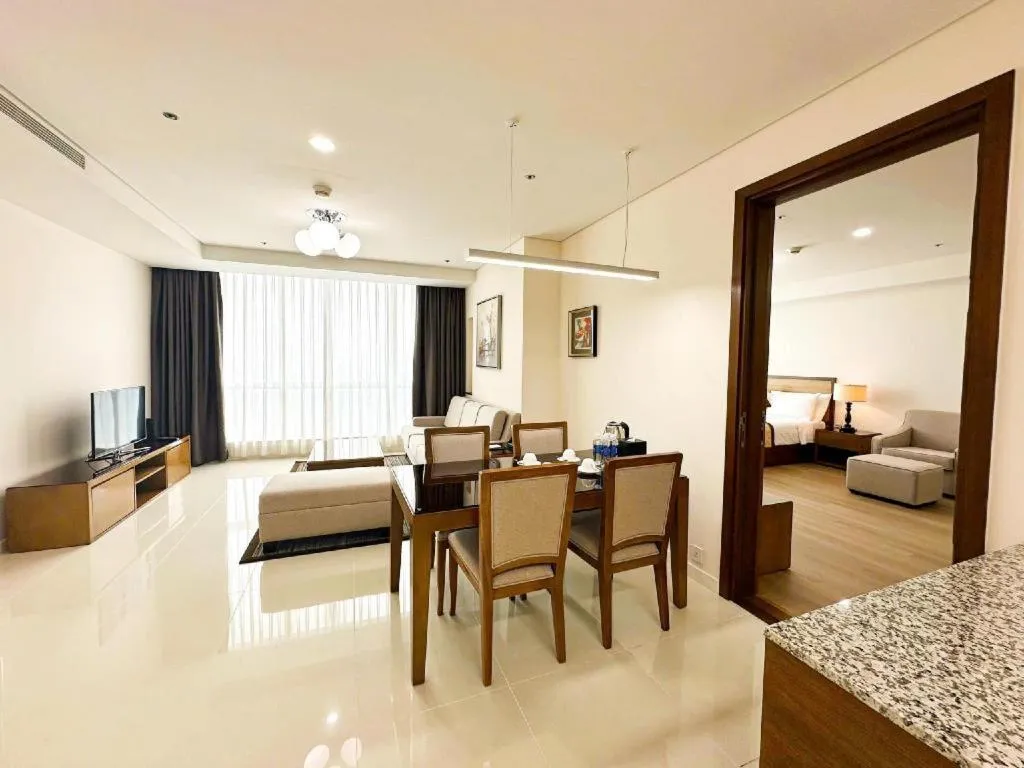 Bed in Calidas Landmark72 Royal Residence Hanoi