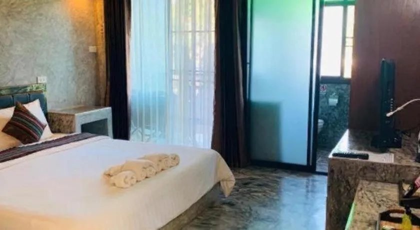 Bed in Hongfu Boutique Resort