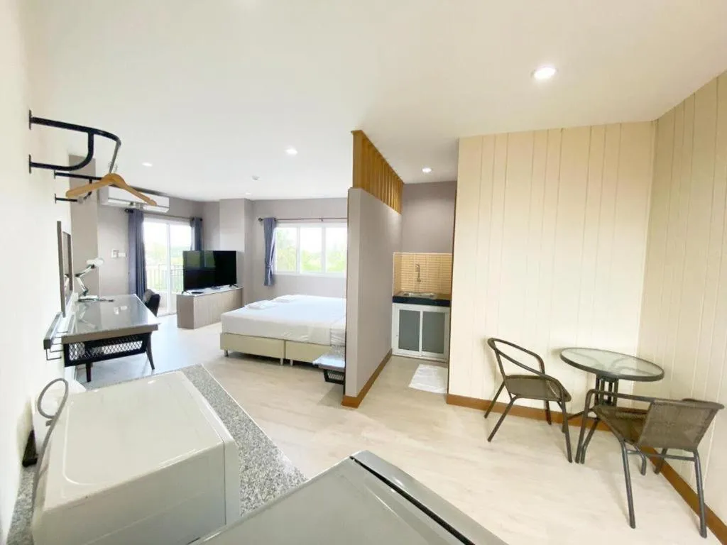 Bed in The Y Residence