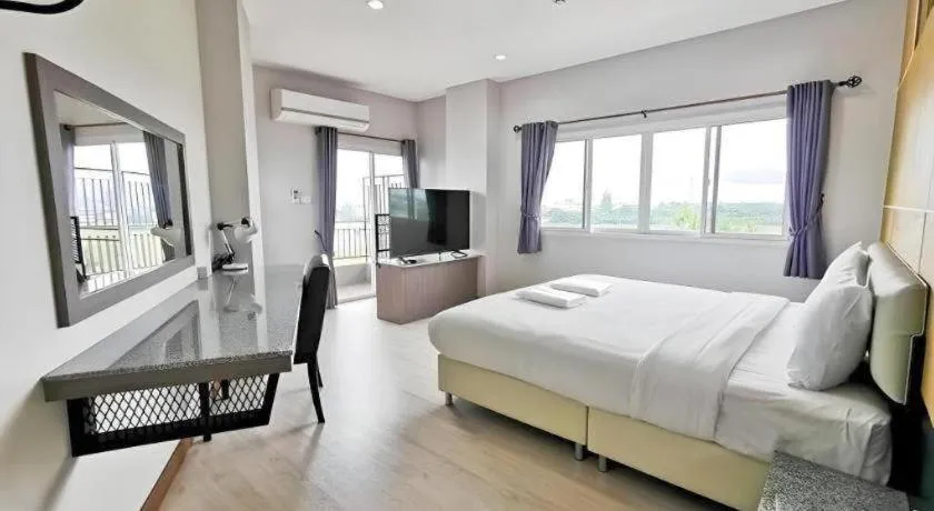 Bed in The Y Residence