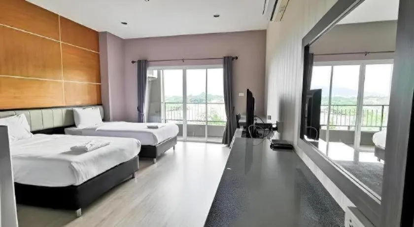 Bed in The Y Residence