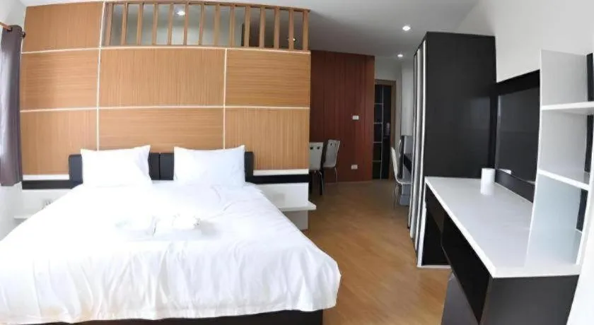 Bed in The Y Residence