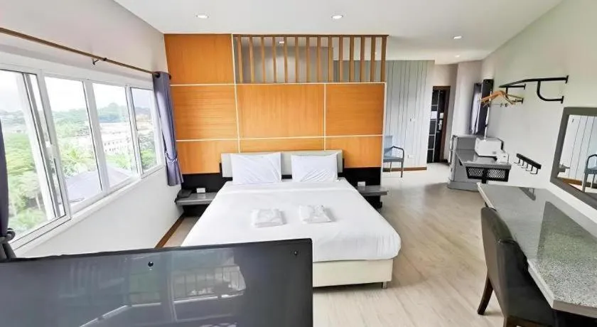 Bed in The Y Residence