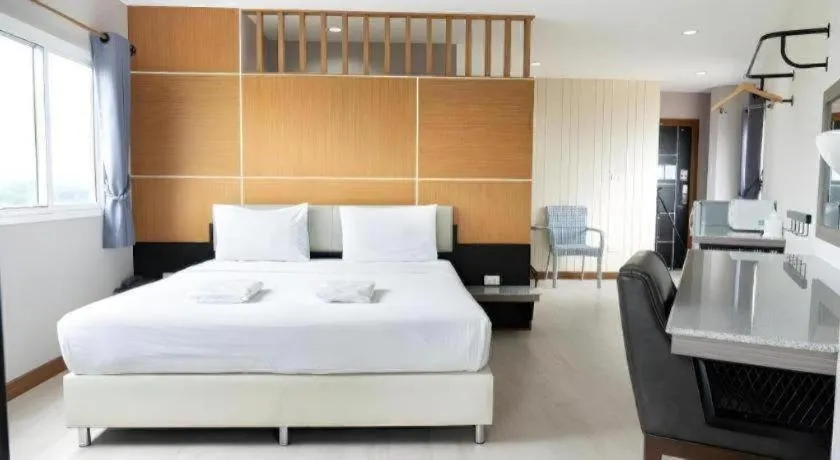 Bed in The Y Residence