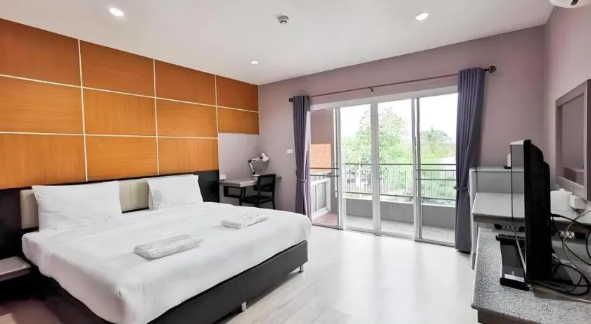 Bed in The Y Residence