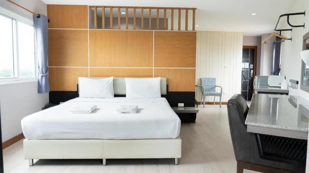 Bed in The Y Residence