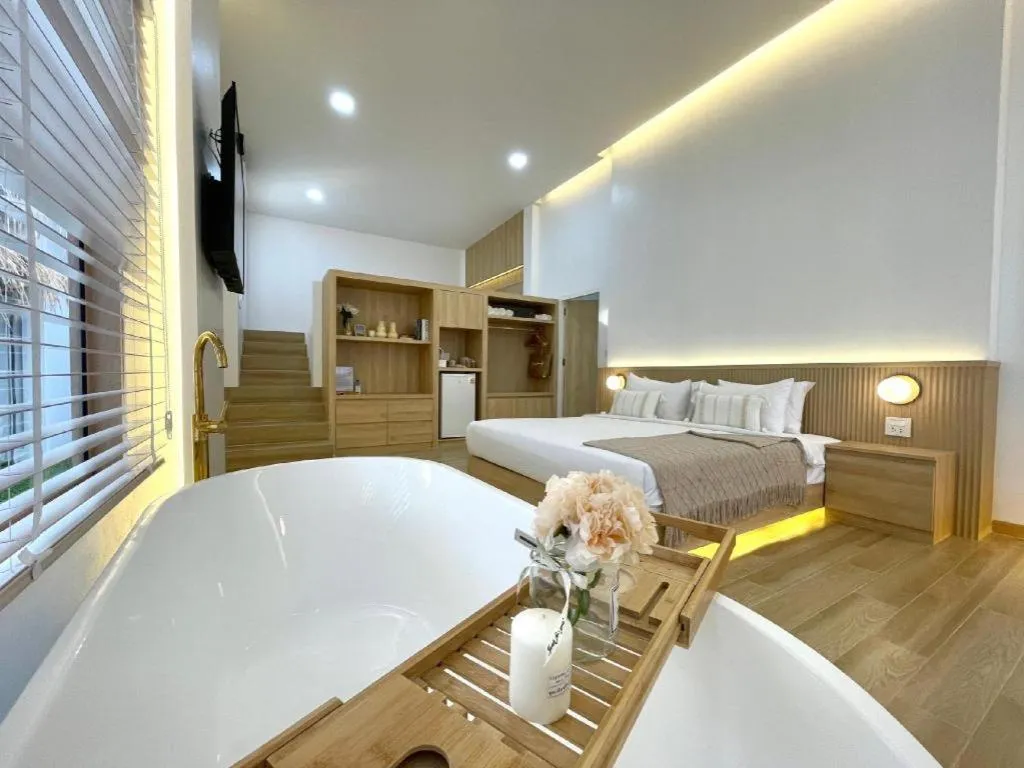 Bed in Tonsak Resort