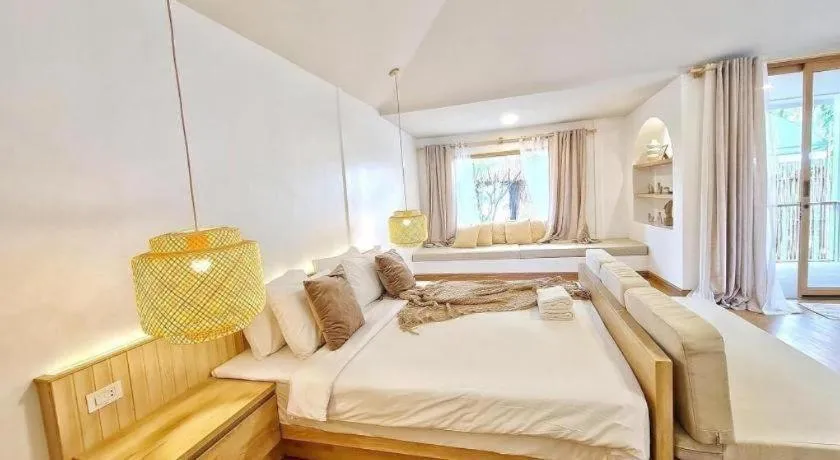 Bed in Tonsak Resort