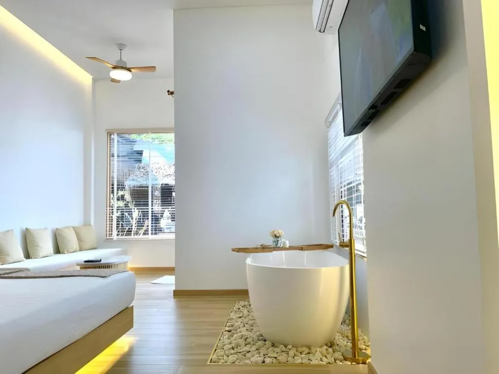 Bed in Tonsak Resort