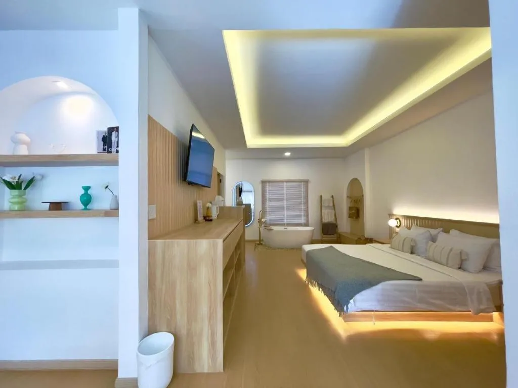 Bed in Tonsak Resort