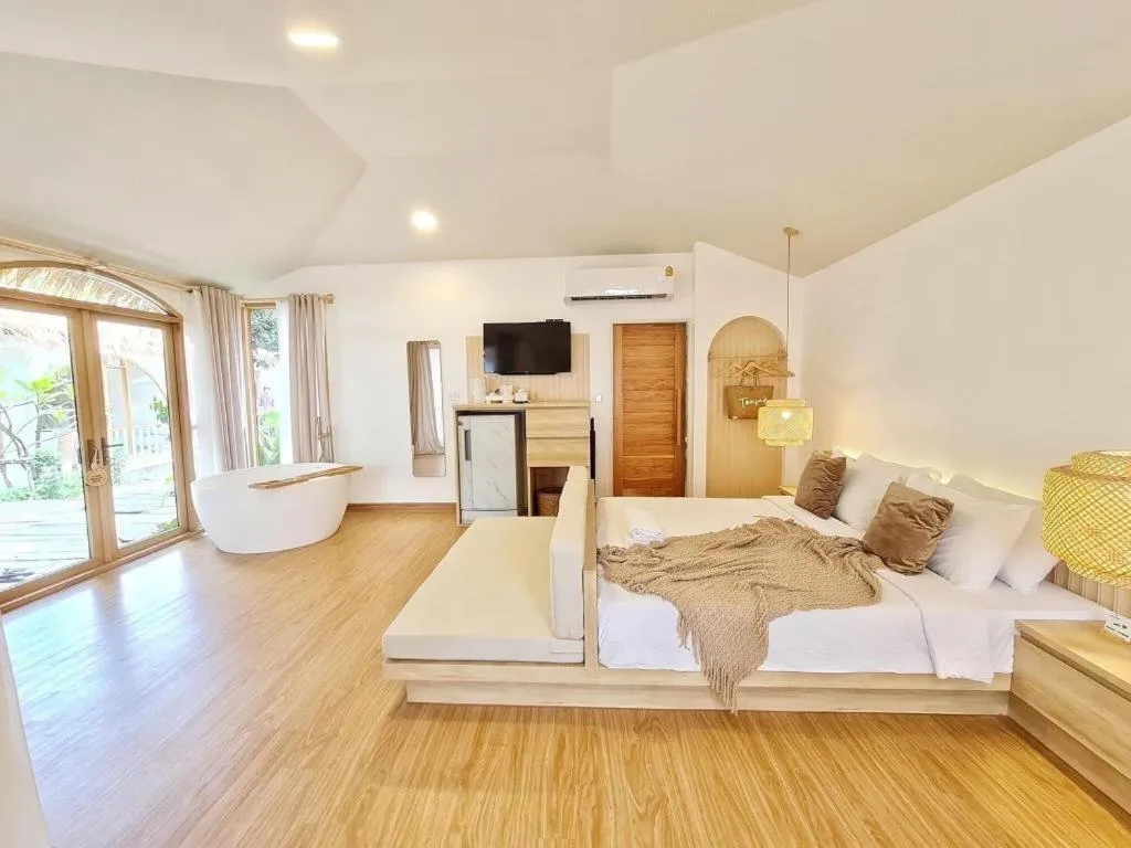 Bed in Tonsak Resort