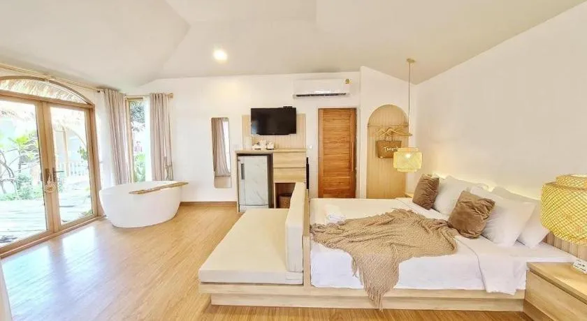 Bed in Tonsak Resort