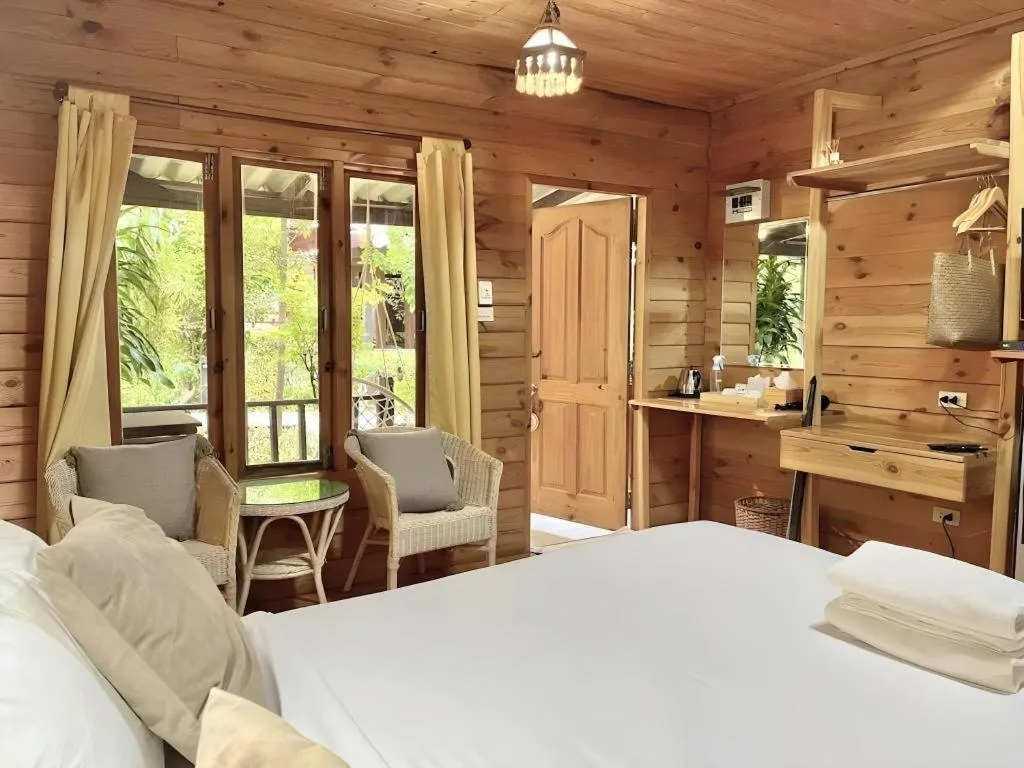 Bed in Tonsak Resort