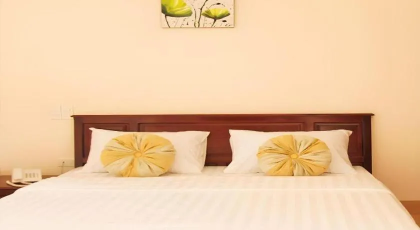 Bed in Huong Binh Hotel